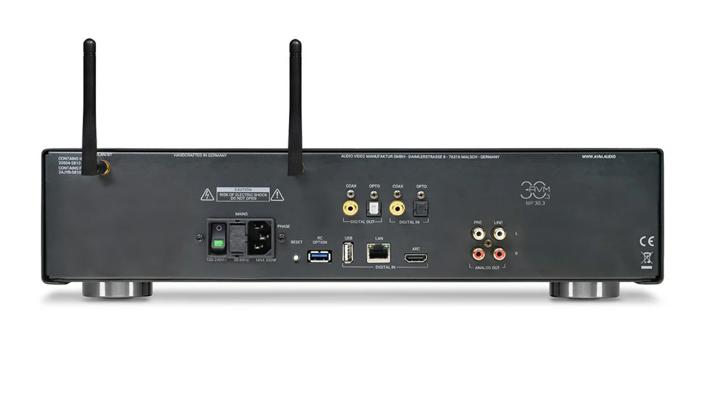 AVM 30 MP 30.3 Streaming Media Player, Luxury HiFi Dealer in Timonium Maryland