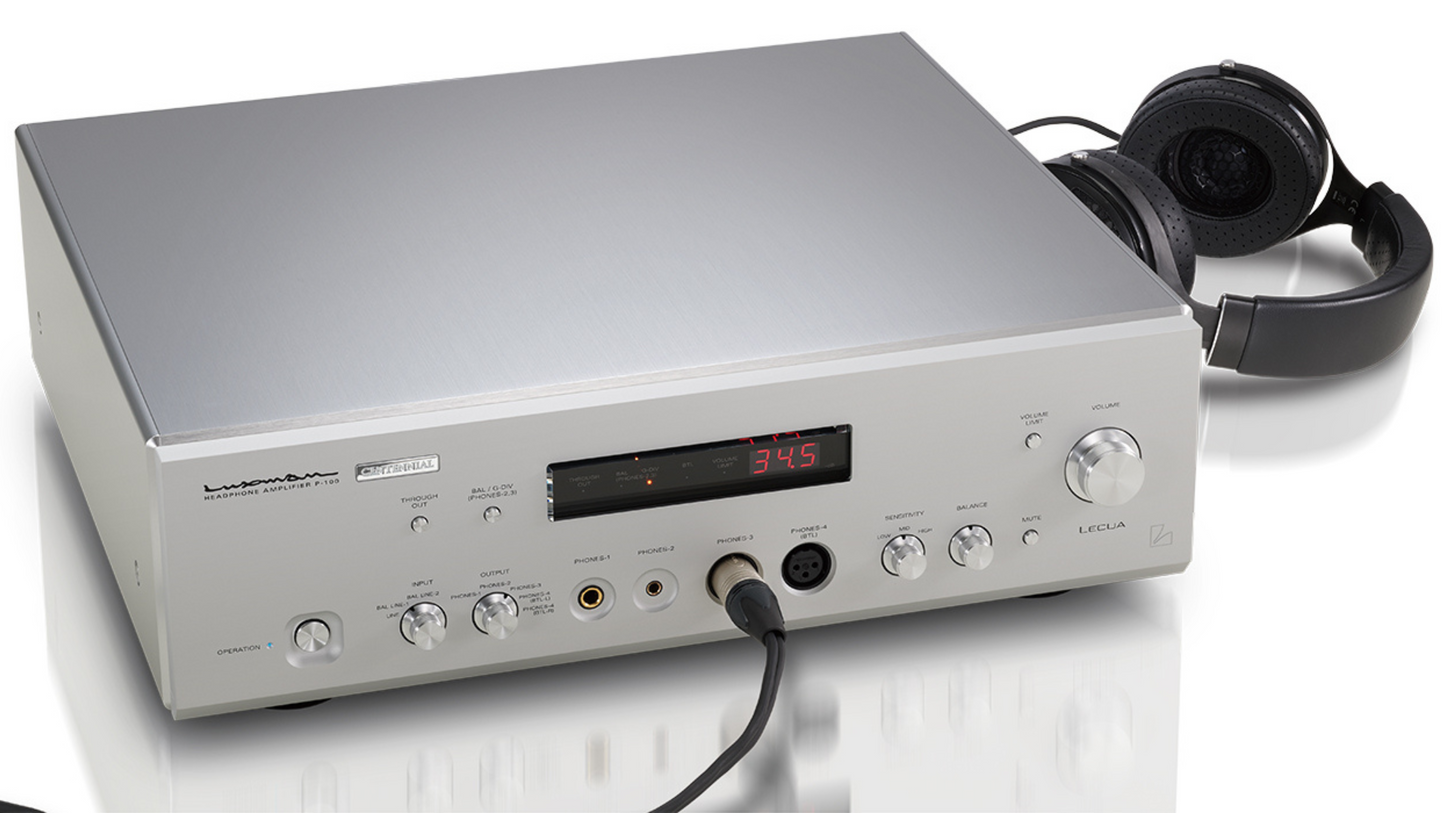 Luxman P-100 Centennial Headphone Amplifier, Luxury HiFi Dealer in Timonium Maryland