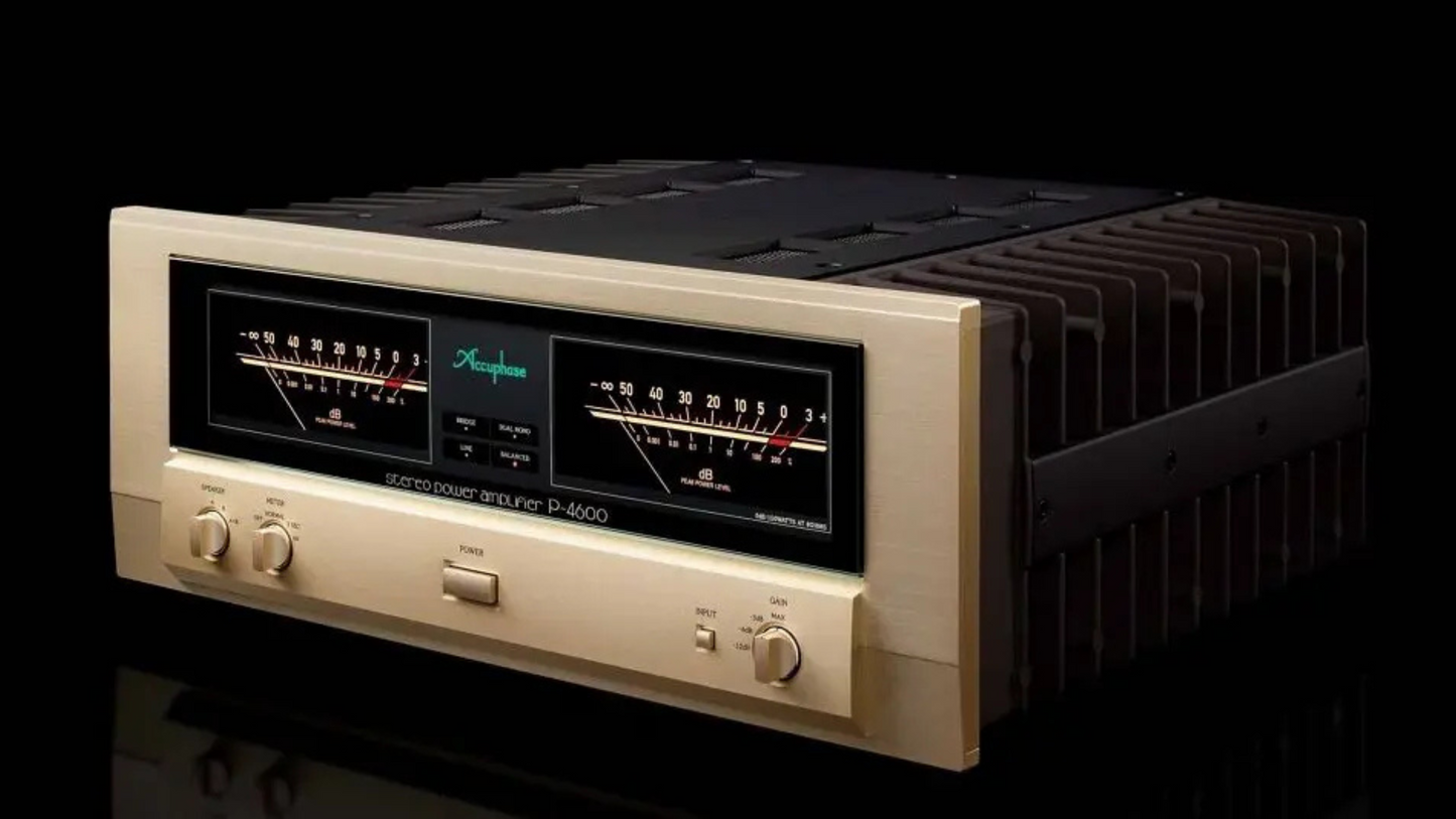 Accuphase P-4600 Stereo Power Amplifier, Luxury HiFi dealer in Tmonium Maryland