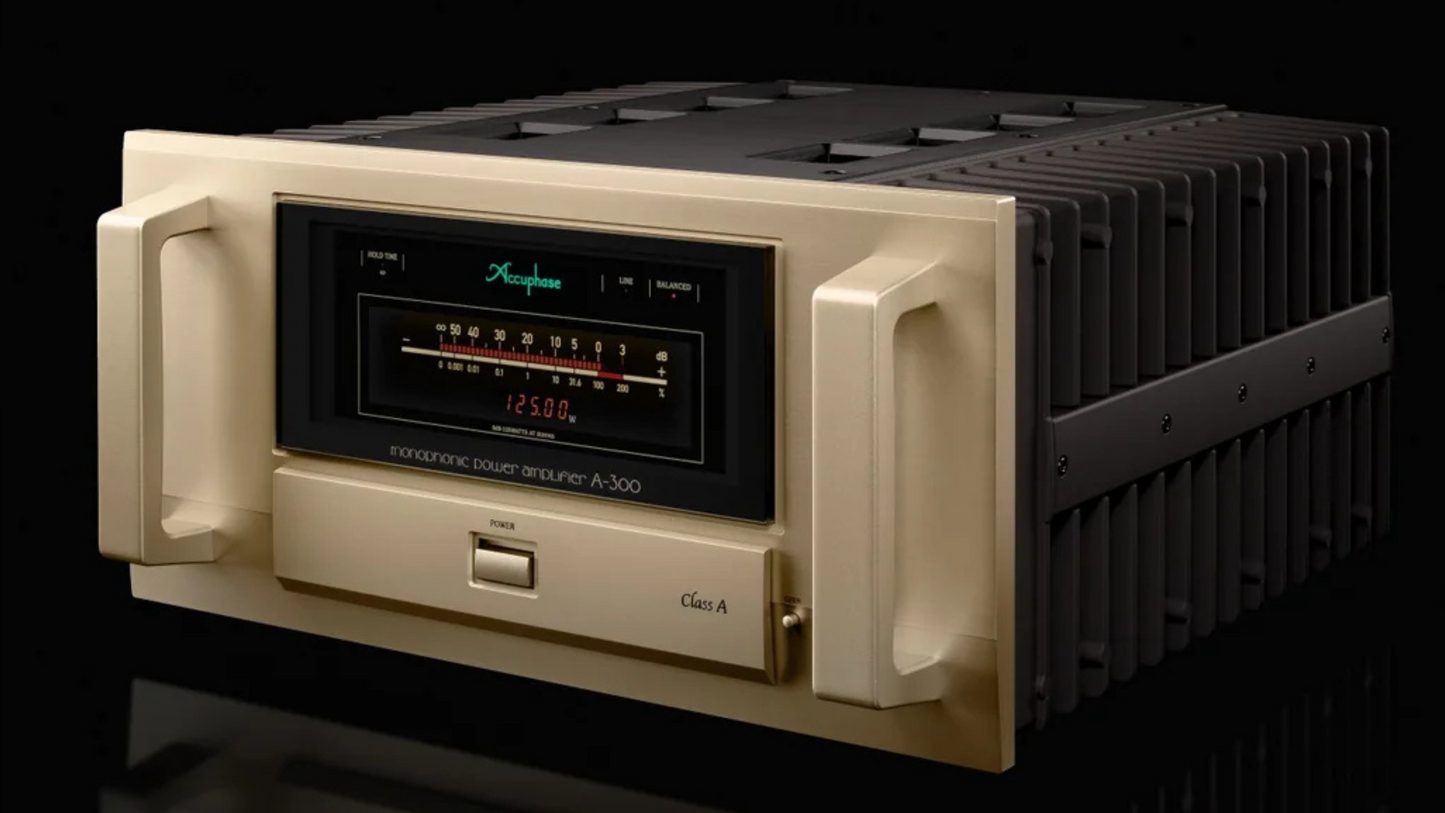 Accuphase A-300 Class-A Monophonic Power Amplifier, Luxury HiFi dealer in Timonium Maryland