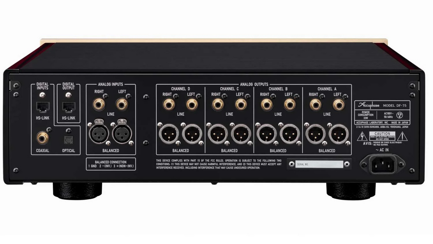 Accuphase DF-75 Digital Frequency Dividing Network, Luxury HiFi Dealer in Timonium Maryland