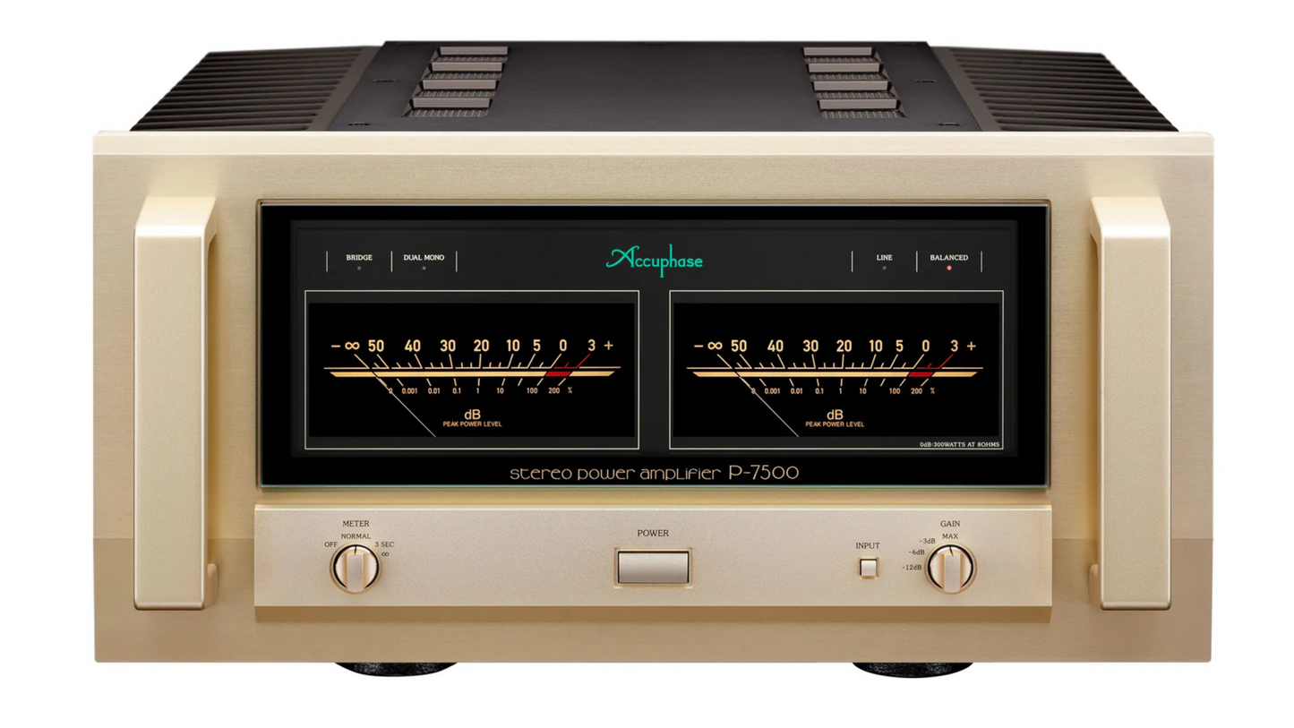Accuphase P-7500 Stereo Power Amplifier, Luxury HiFi Dealer in Timonium Maryland