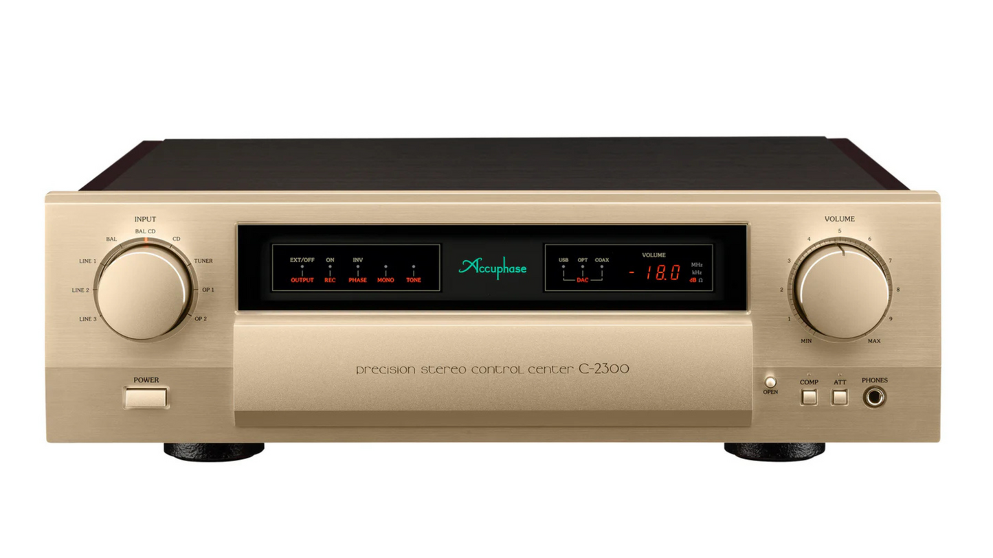 Accuphase C-2300 Precision Stereo Control Center, Luxury HiFI Dealer in Timonium Maryland