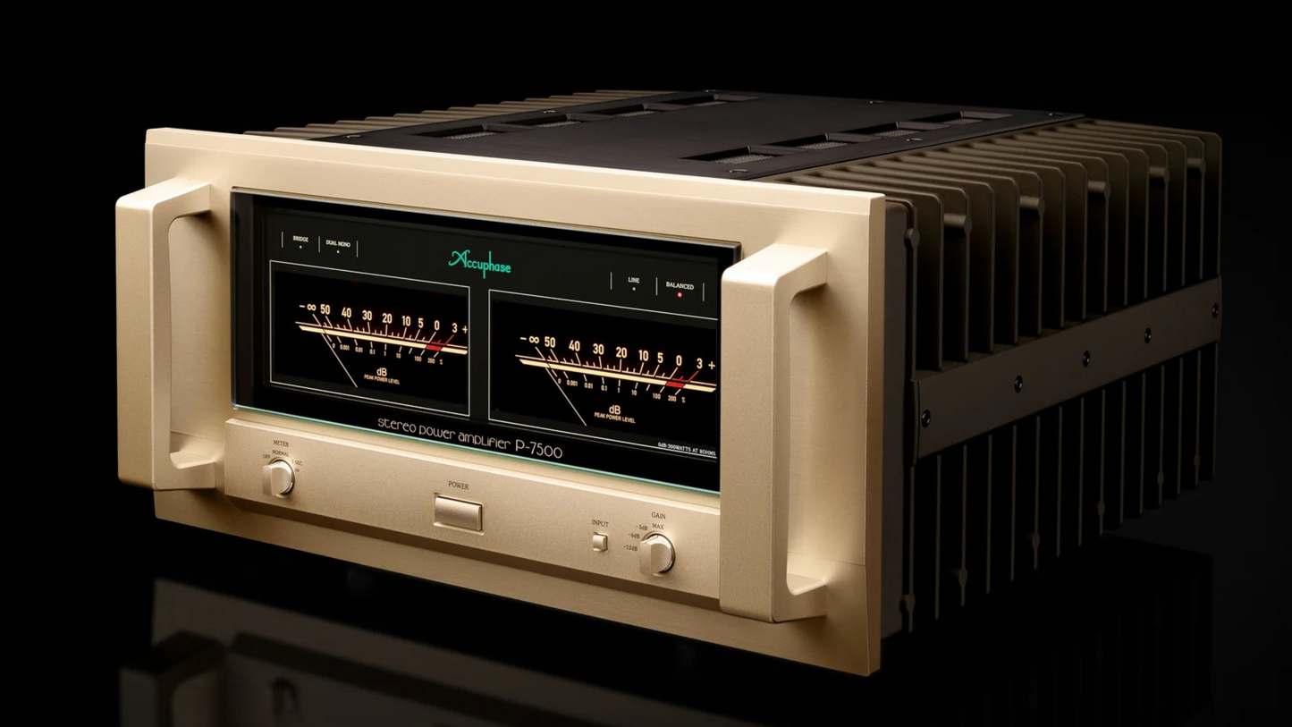 Accuphase P-7500 Stereo Power Amplifier, Luxury HiFi Dealer in Timonium Maryland