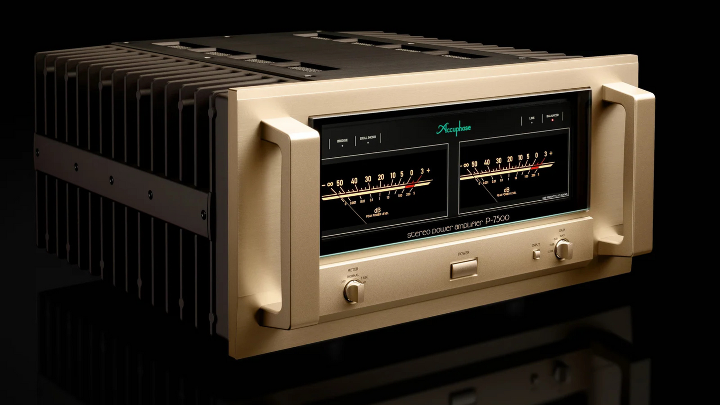 Accuphase P-7500 Stereo Power Amplifier, Luxury HiFi Dealer in Timonium Maryland