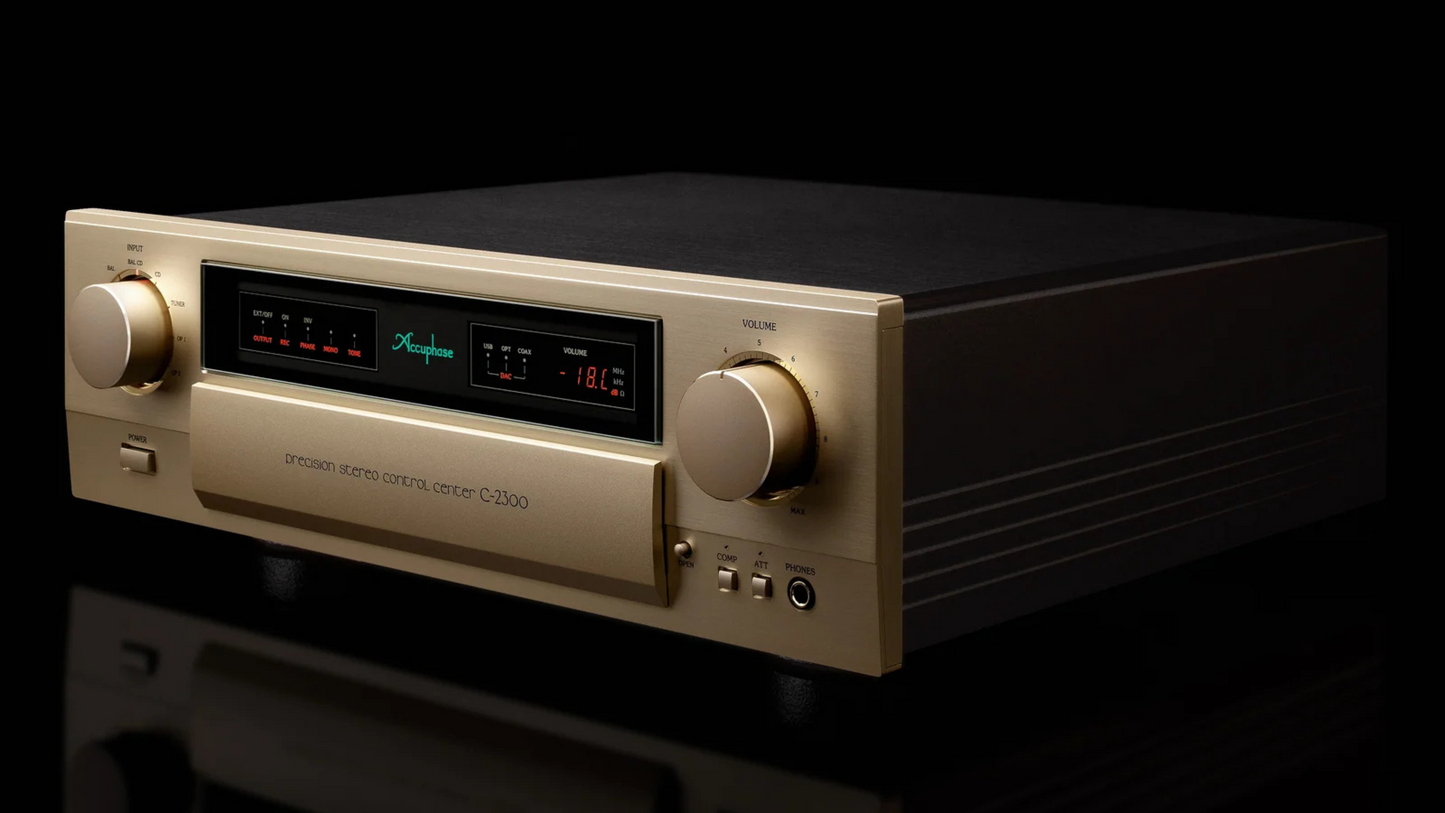 Accuphase C-2300 Precision Stereo Control Center, Luxury HiFI Dealer in Timonium Maryland