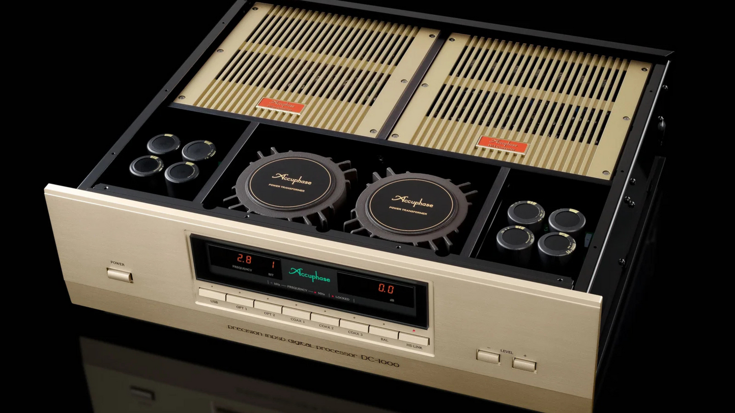 Accuphase DC-1000 Precision MDSD Digital Processor, Luxury HiFI Dealer in Timonium Maryland