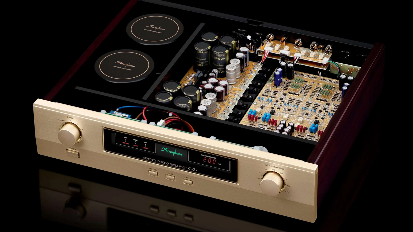 Accuphase C-57, Stereo Phono Amplifier, Luxury HiFi Dealer in Timonium Maryland