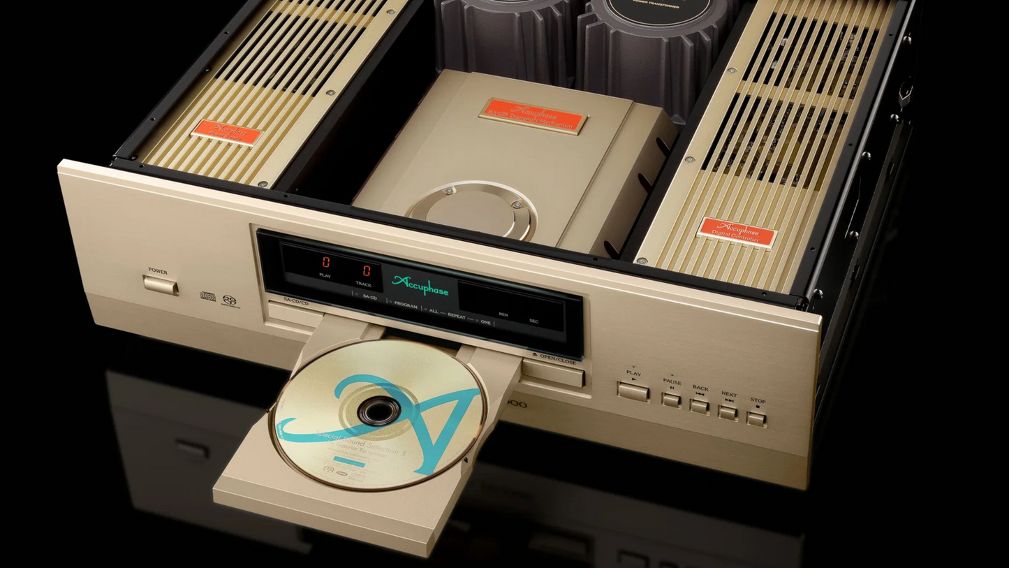 Accuphase DP-1000 Precision SA-CD Transport, Luxury HiFi Dealer in Timonium Maryland