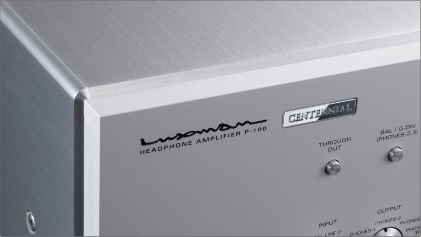 Luxman P-100 Centennial Headphone Amplifier, Luxury HiFi Dealer in Timonium Maryland