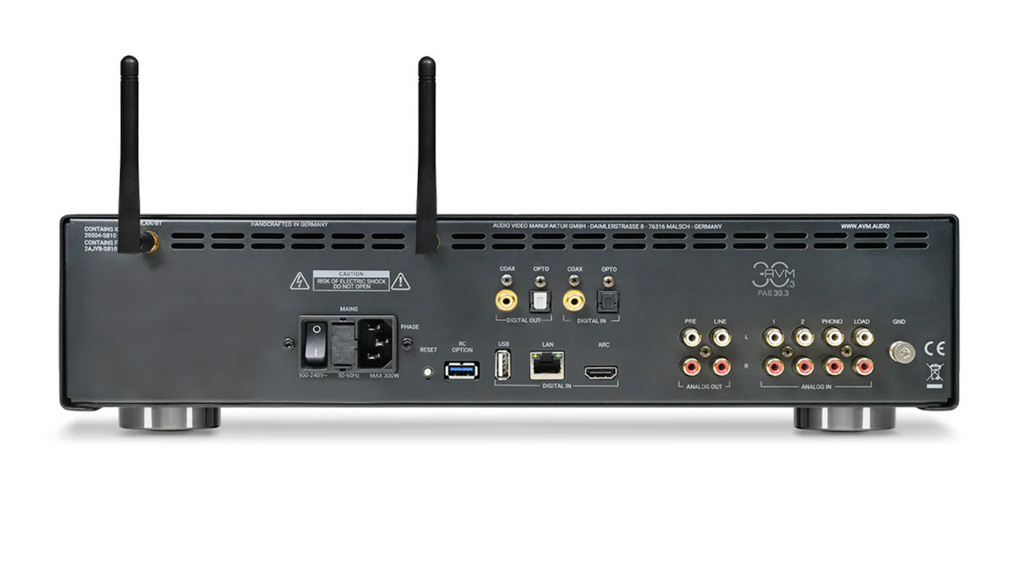 AVM 30 PAS 30.3 Streaming Preamplifier, luxury hifi dealer in Timonium Maryland