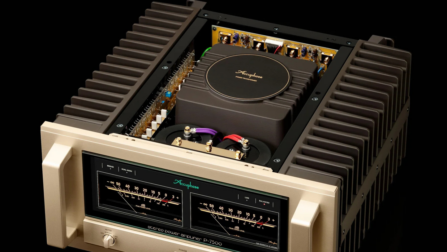Accuphase P-7500 Stereo Power Amplifier, Luxury HiFi Dealer in Timonium Maryland