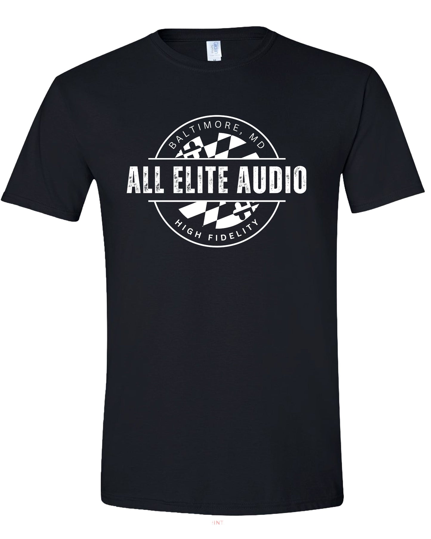All Elite Audio Maryland Flag Heritage T-Shirt