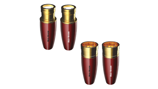 Audioquest Red River XLR Plugs