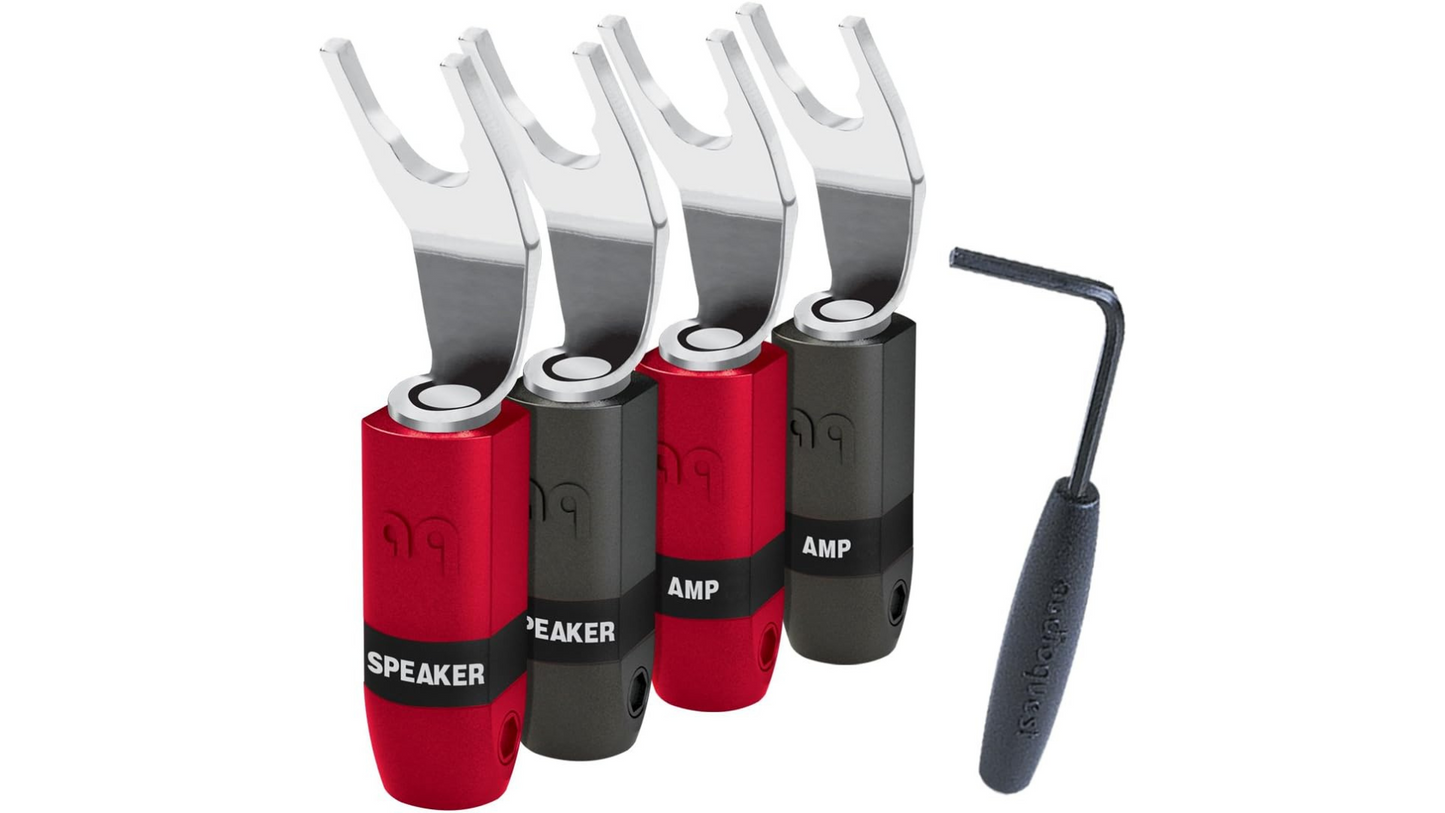 Audioquest SureGrip® 300 Multi-Spade - Silver