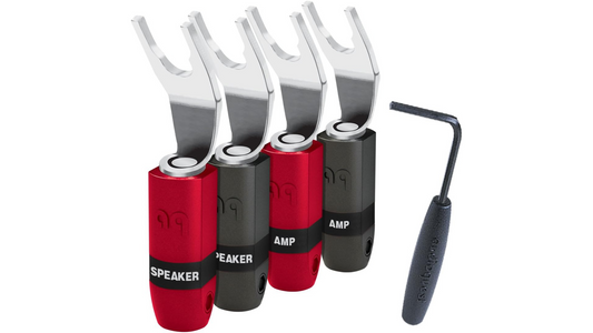 Audioquest SureGrip® 300 Multi-Spade - Silver