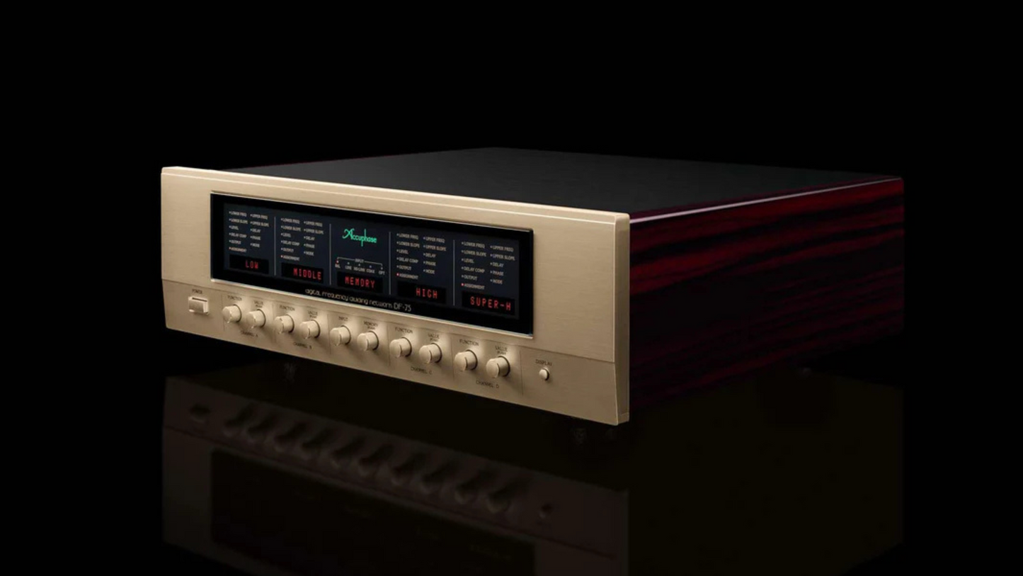 Accuphase DF-75 Digital Frequency Dividing Network, Luxury HiFi Dealer in Timonium Maryland