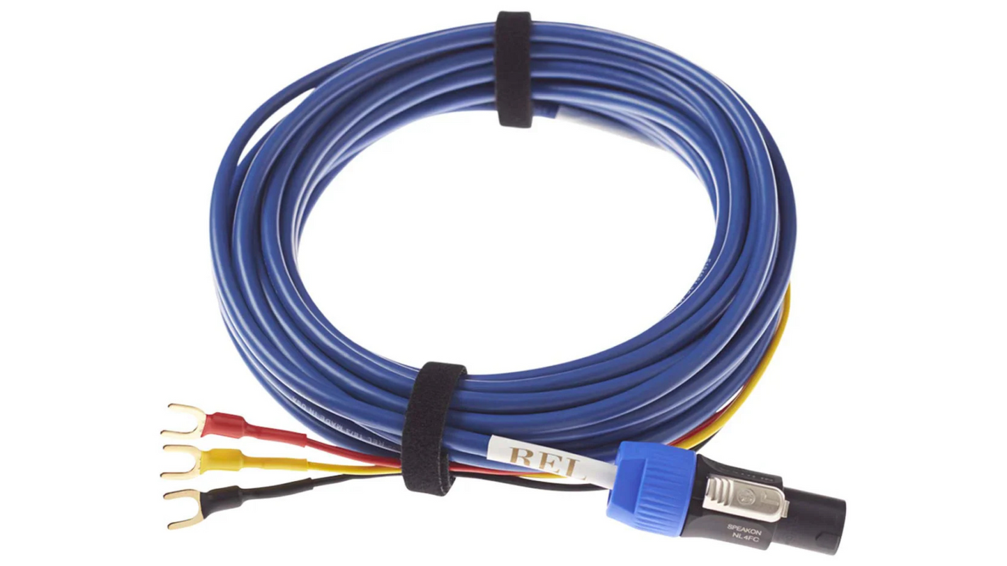REL Acoustics Bassline Blue - High Level Subwoofer Cable