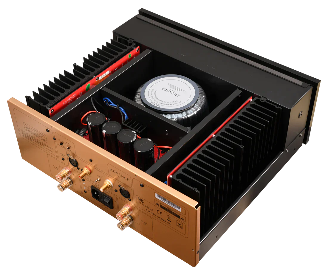 Advance Paris X-A160 EVO Stereo Amplifier internal angle Advance Paris Dealer Timonium Maryland