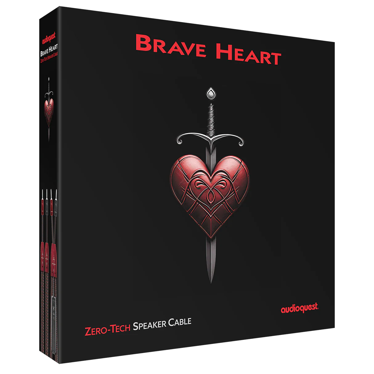 Audioquest Brave Heart Full-Range ZERO-Tech Speaker Cable