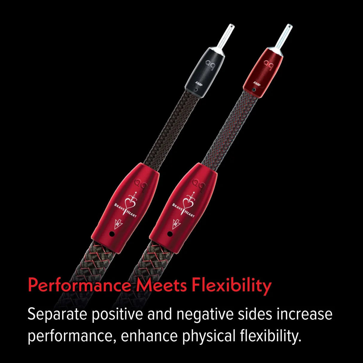 Audioquest Brave Heart Full-Range ZERO-Tech Speaker Cable