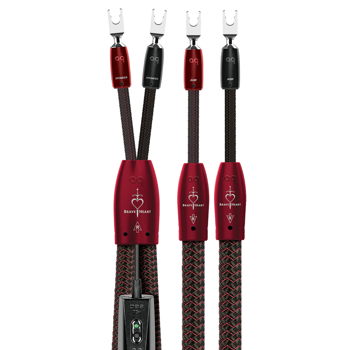 Audioquest Brave Heart Full-Range ZERO-Tech Speaker Cable