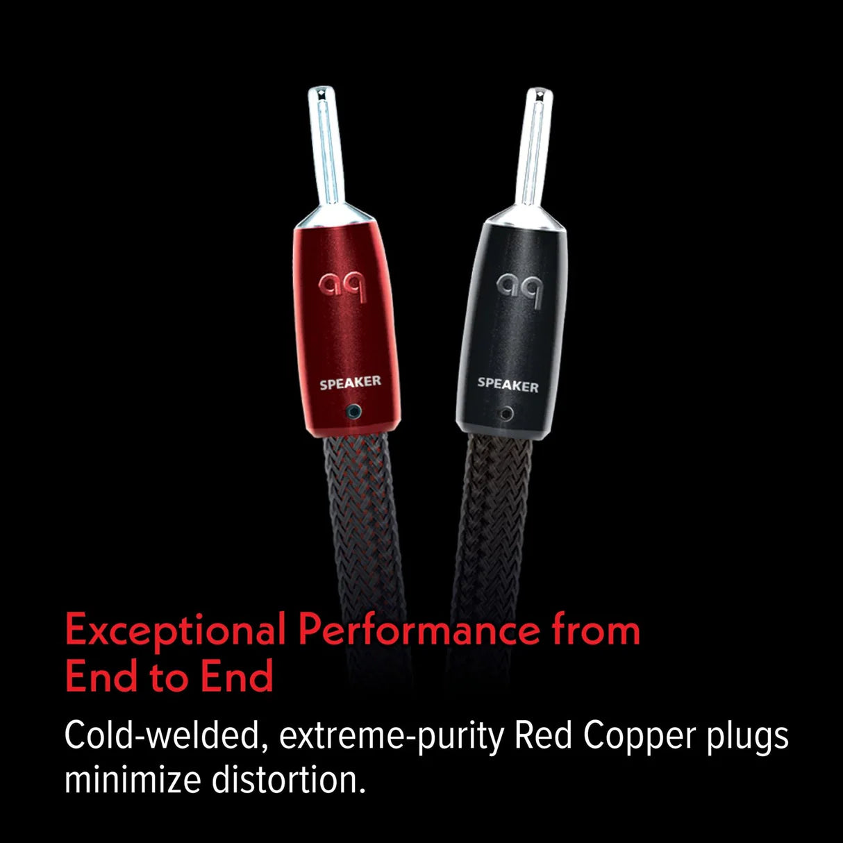 Audioquest Brave Heart Full-Range ZERO-Tech Speaker Cable