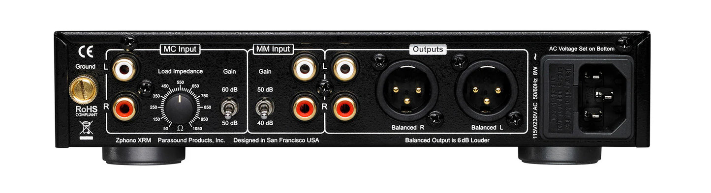 Parasound XRM Phono Preamplifier