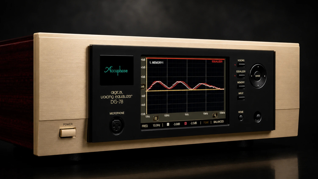 Accuphase DG-78 Digital Voicing Equalizer: Room Correction and Sound Optimization