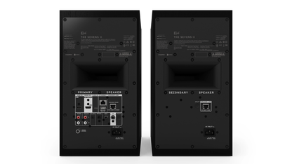 Klipsch The Sevens II Powered Stereo Speakers with HDMI ARC, Built-In Phono Preamp, and Bluetooth — Pair