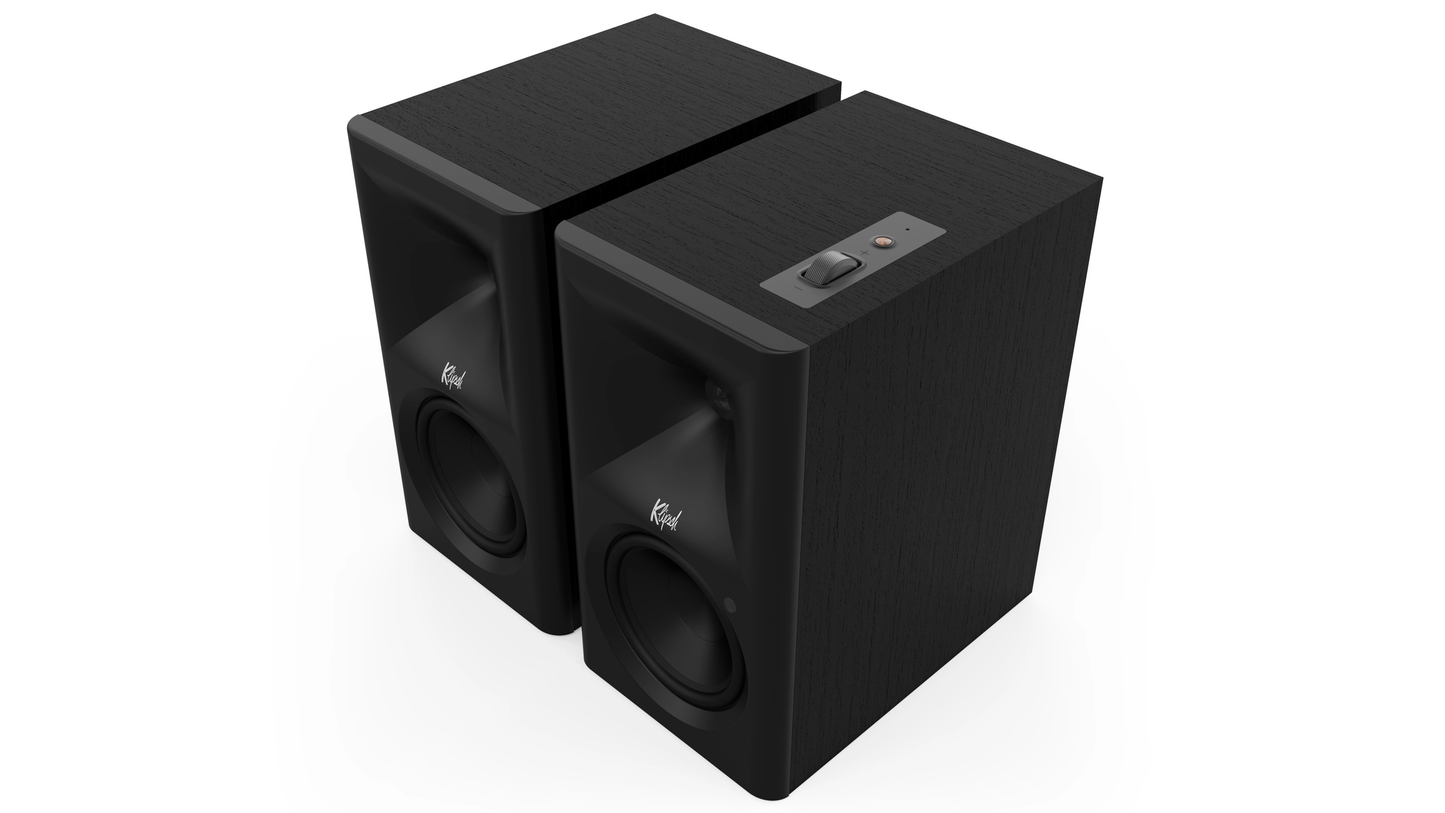 Klipsch The Fives II Powered Stereo Speakers with HDMI ARC, Built-In Phono Preamp, and Bluetooth — Pair