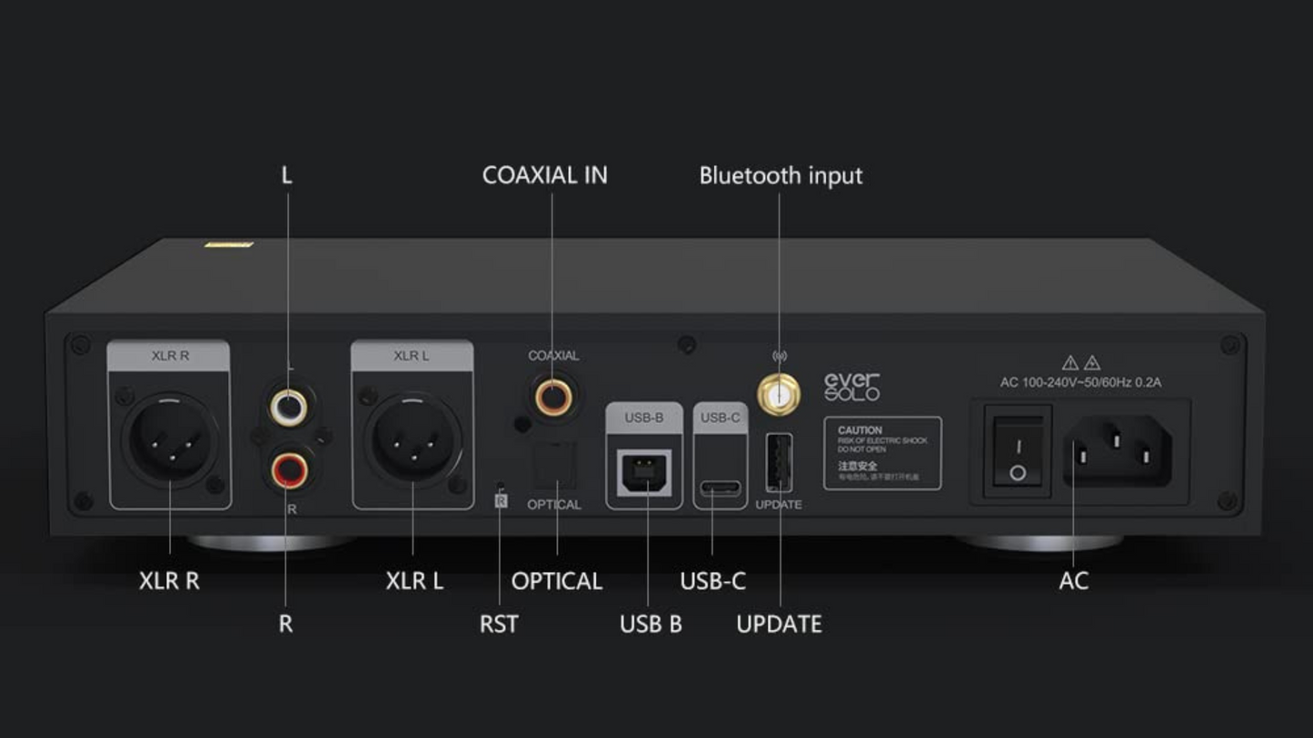 EverSolo DAC-Z8 DAC/Headphone Amp