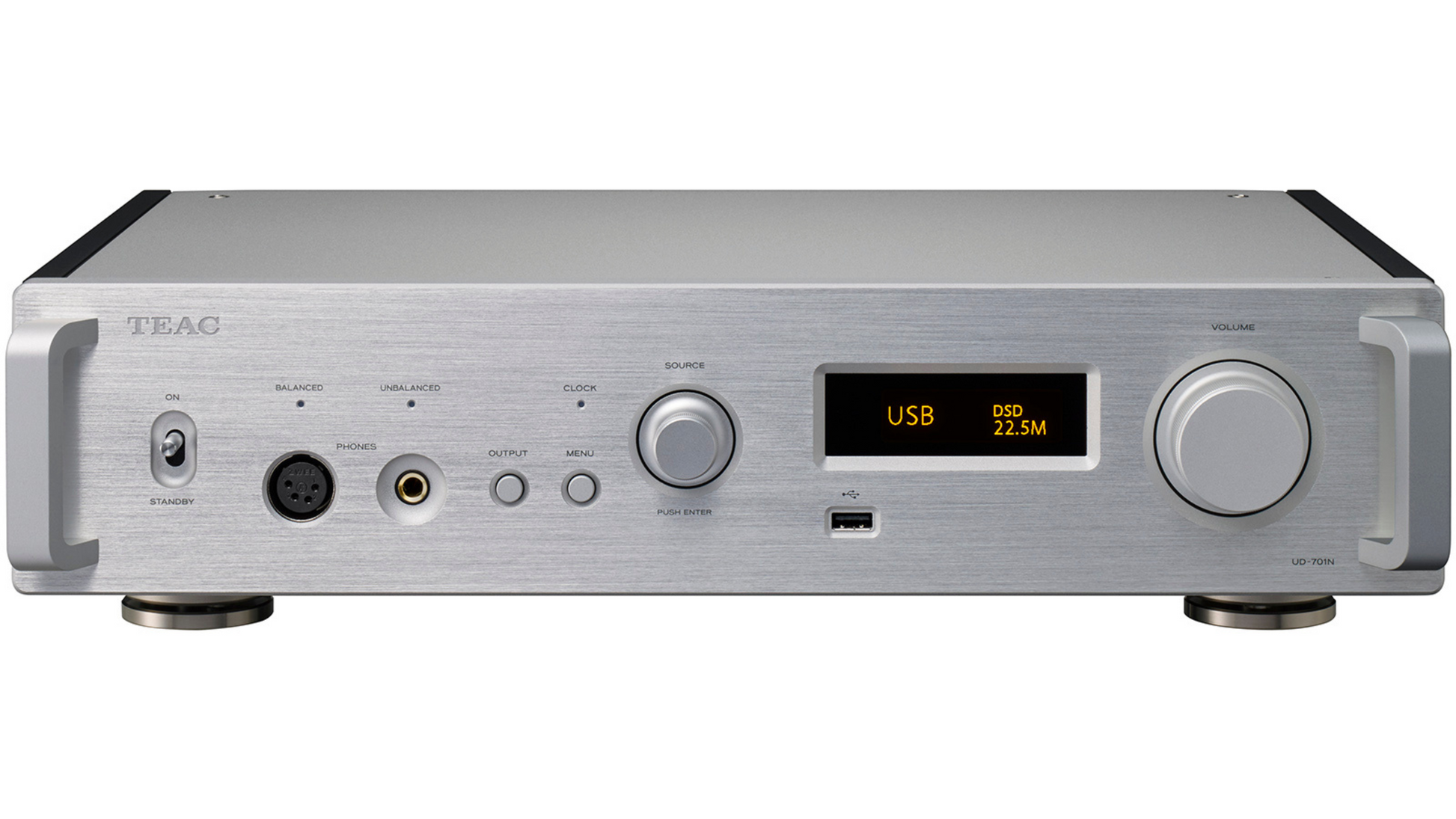 TEAC Audio UD-701N USB DAC/Network Player/Preamp/Headphone Amp Silver