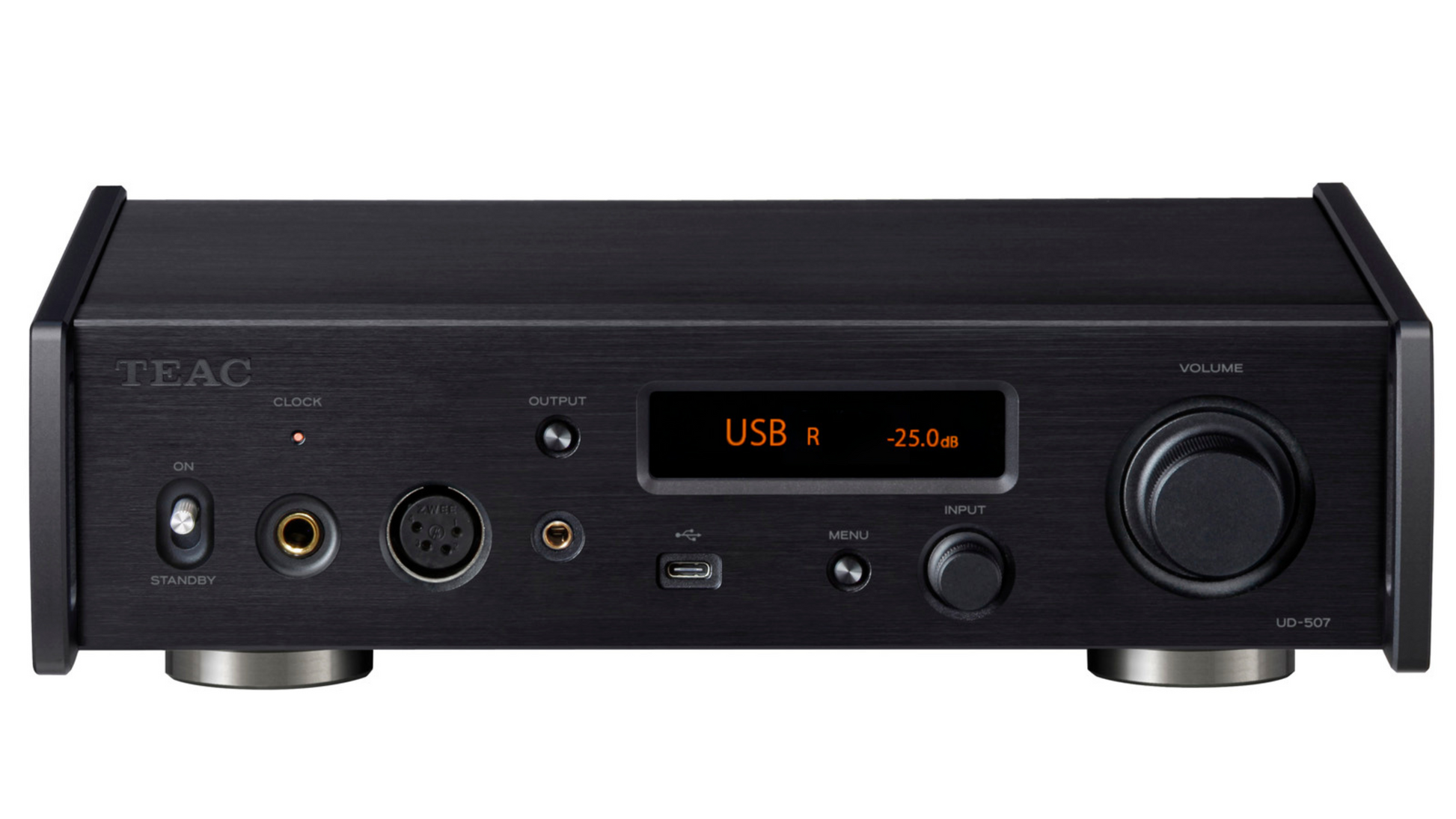 TEAC Audio UD-507 USB DAC/Headphone Amplifier/Preamp Black 