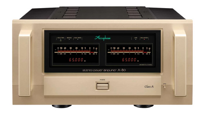 Accuphase A-80 Class-A Stereo Power Amplifier, Luxury HiFi dealer in Timonium Maryland 