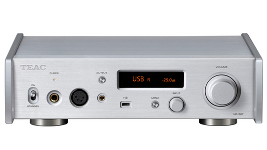 TEAC Audio UD-507 USB DAC/Headphone Amplifier/Preamp Silver