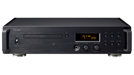 TEAC Audio VRDS-701 Dual Monaural USB/DAC/CD Player/Digital Pre-Amp Black