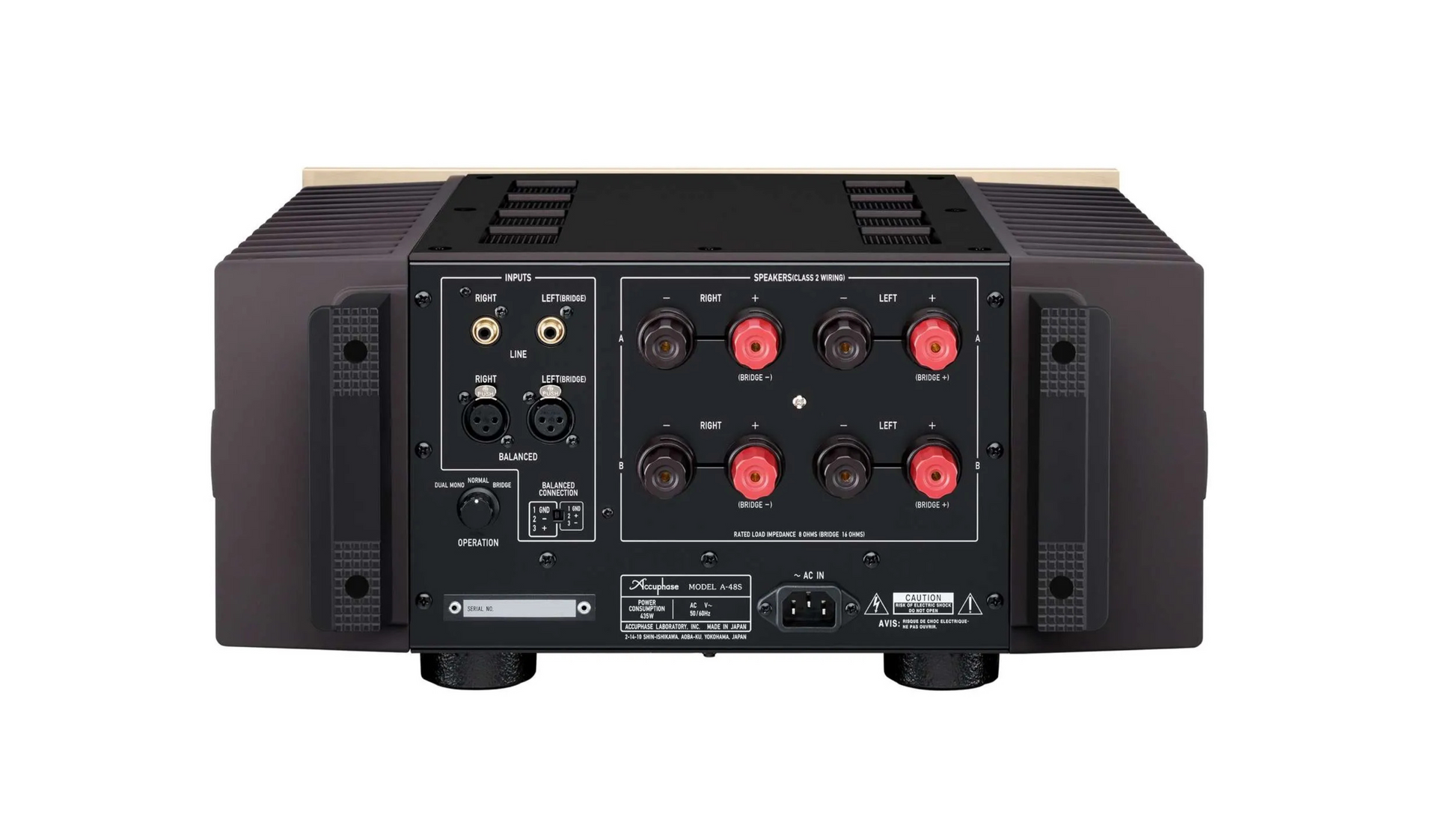 Accuphase A-48S Class-A, Accuphase dealer, Luxury HiFi Timonium Maryland 