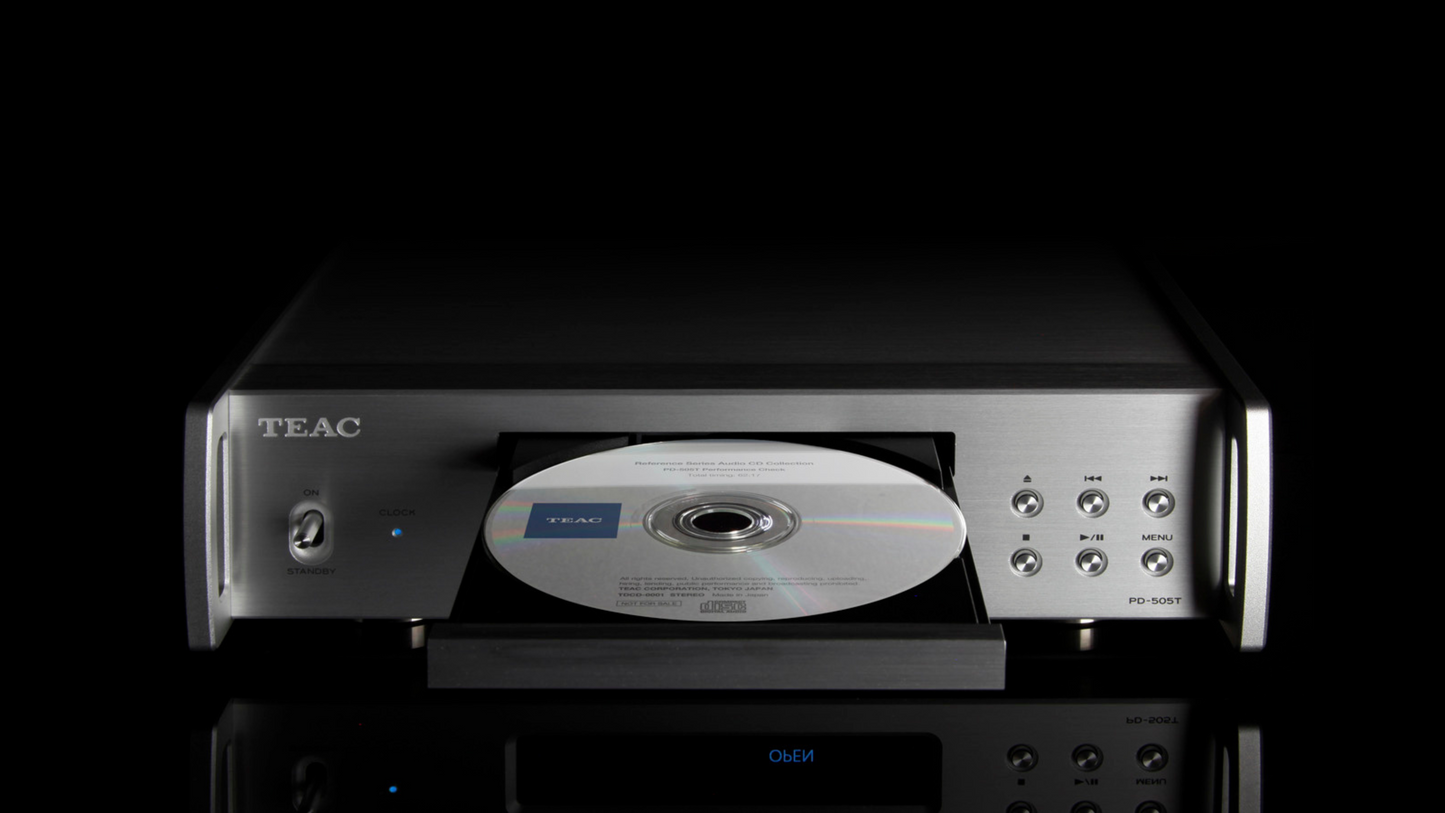 TEAC Audio PD-505T CD Transport Black