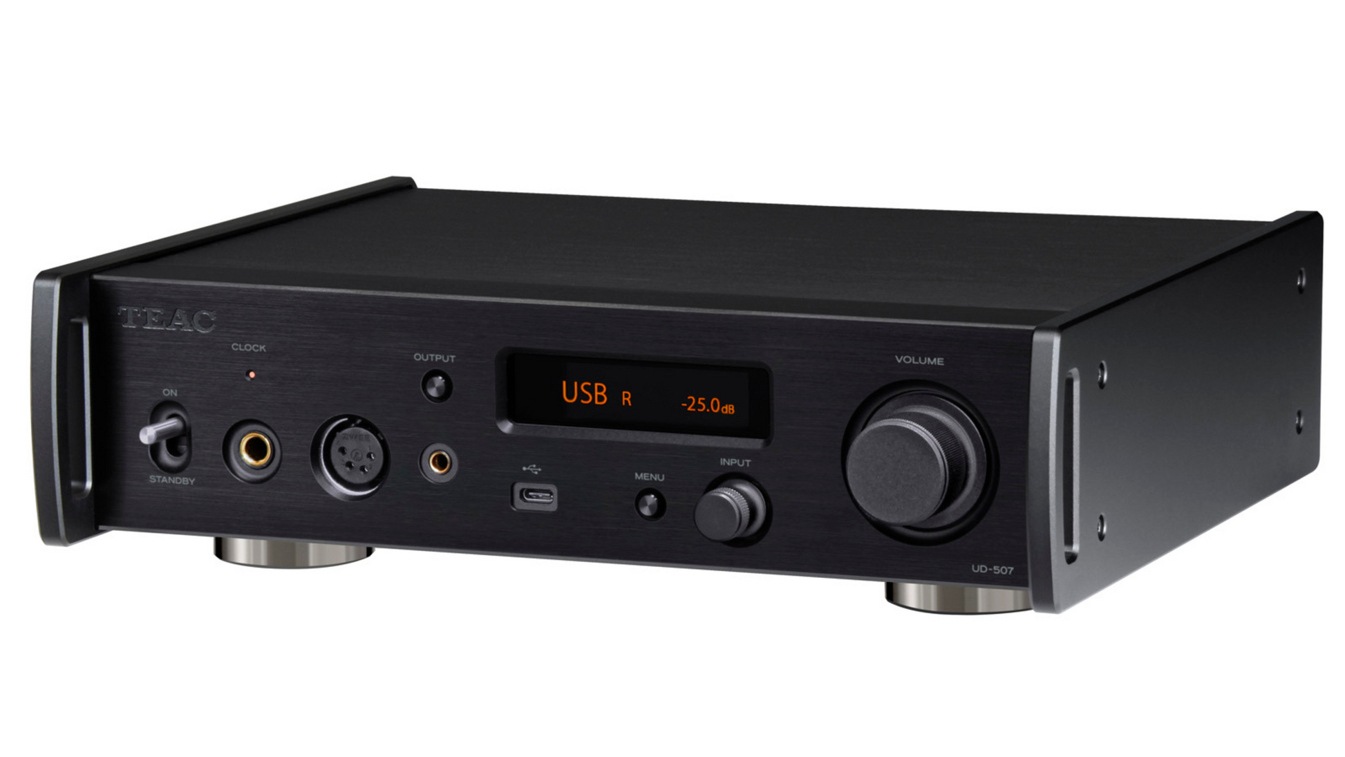 TEAC Audio UD-507 USB DAC/Headphone Amplifier/Preamp Black 