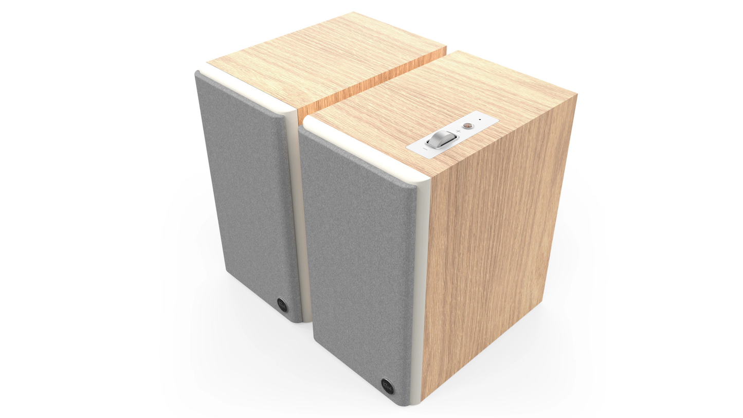 Klipsch The Fives II Powered Stereo Speakers with HDMI ARC, Built-In Phono Preamp, and Bluetooth — Pair