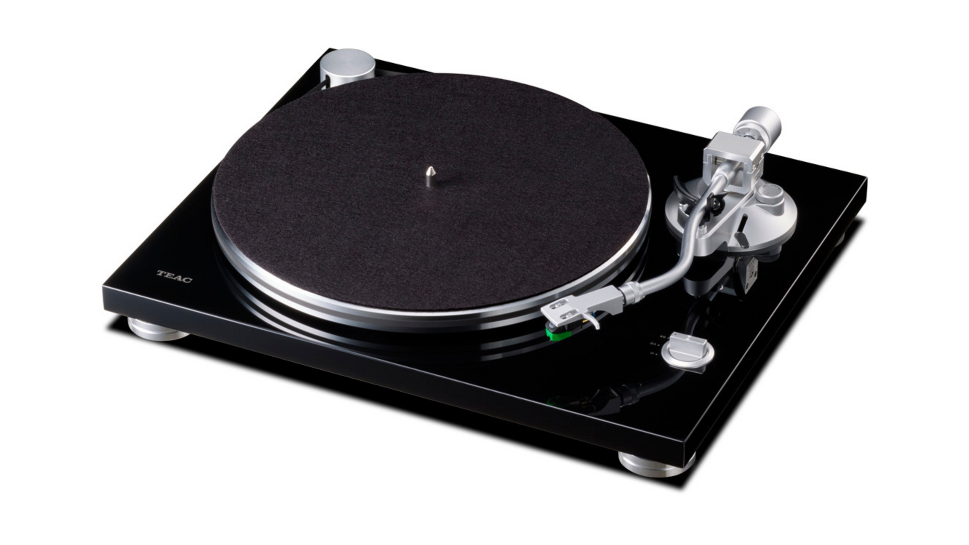 TEAC Audio TN-3B-SE Manual Belt-Drive Turntable Black