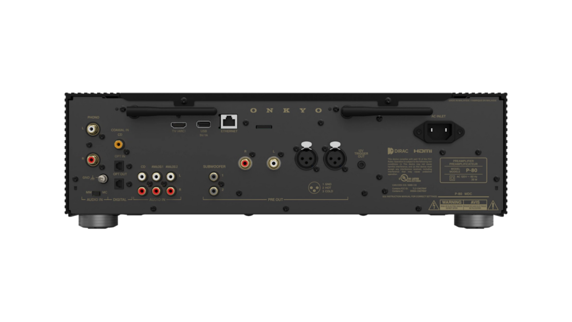 Onkyo P-80 Network Preamplifier