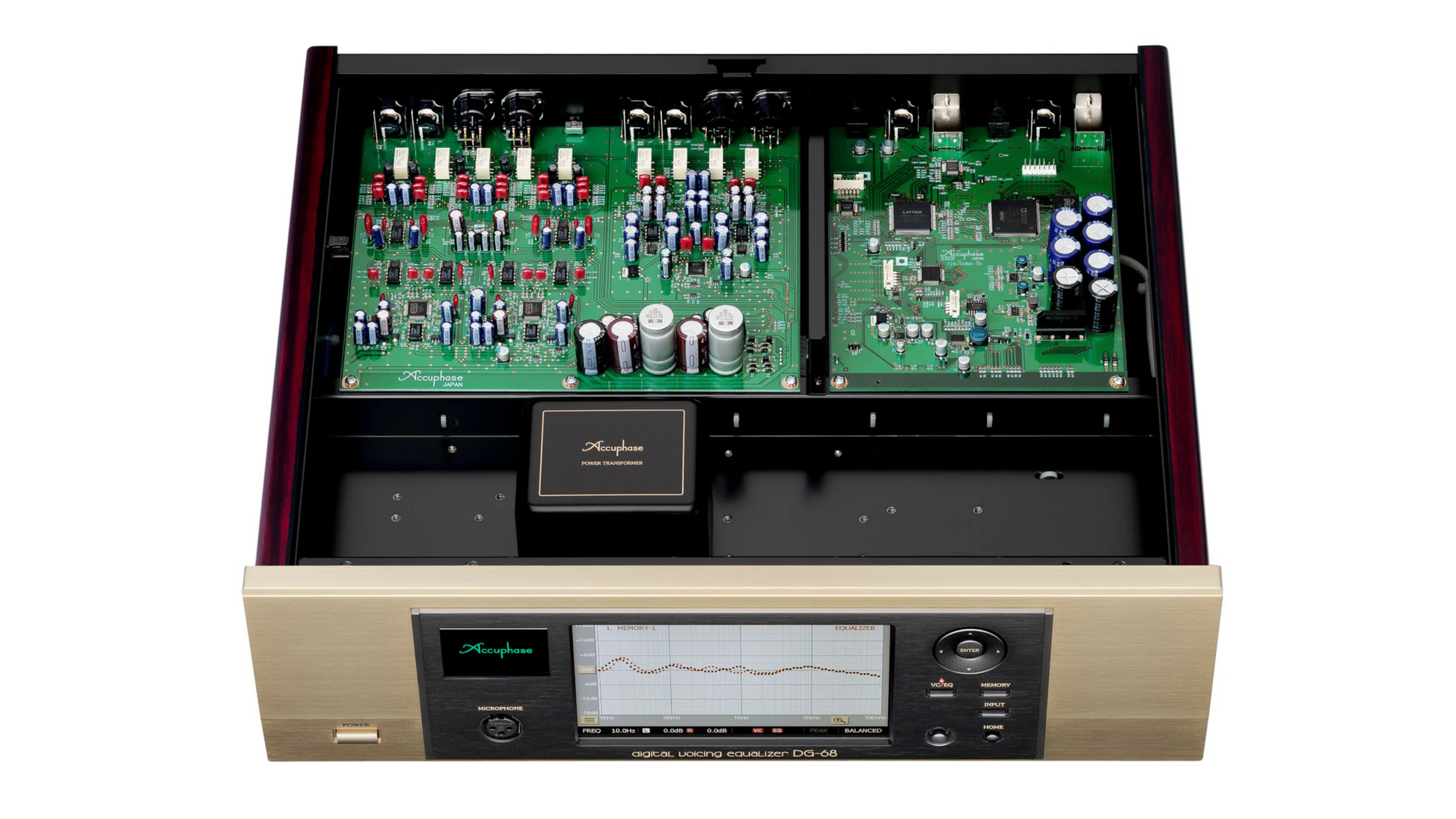 Accuphase DG-68 Digital Voicing Equalizer, Luxury HiFi dealer in Timonium Maryland 