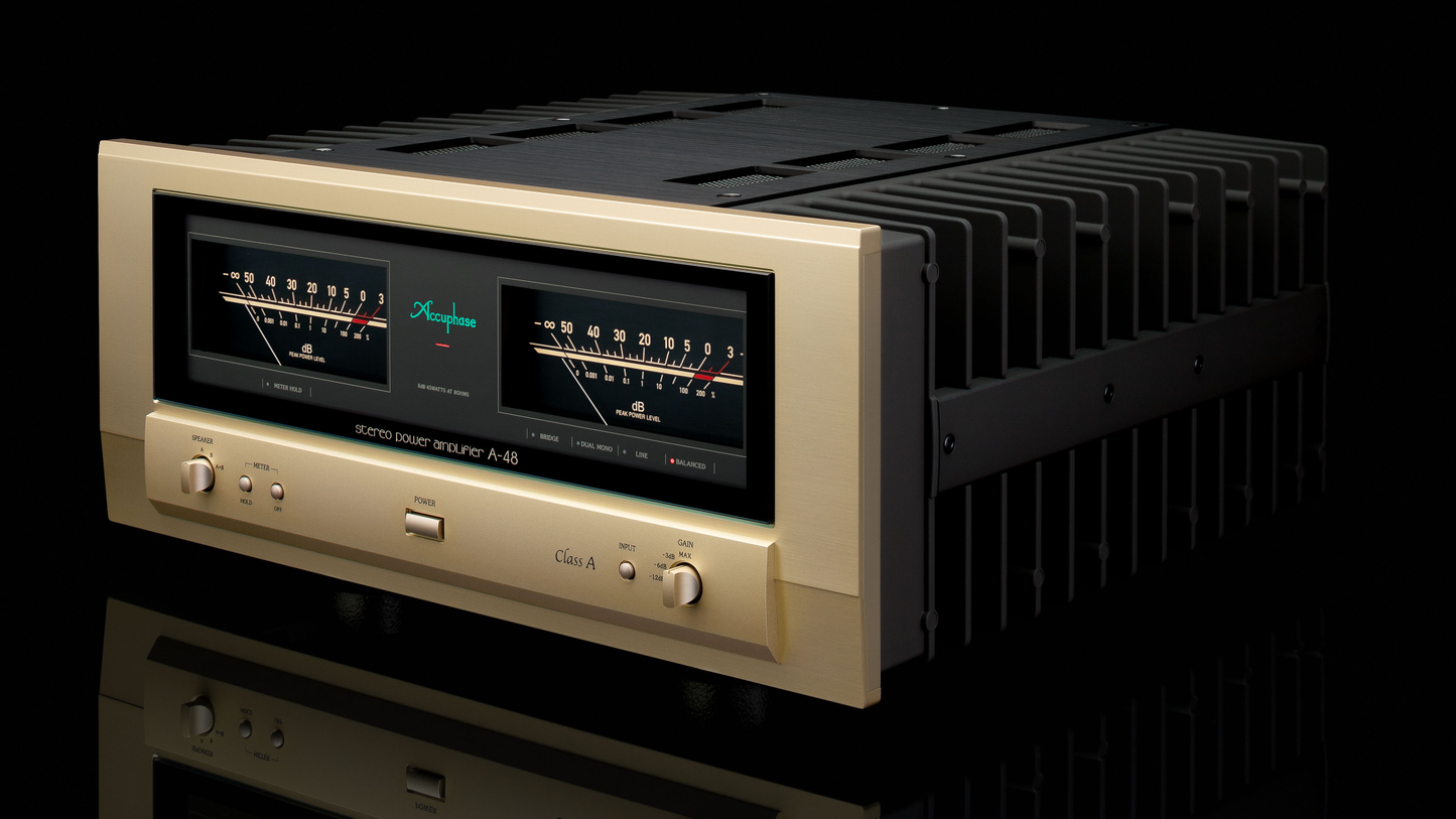 Accuphase A-48S Class-A Stereo Power Amplifier dealer in Timonium Maryland