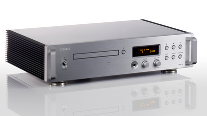 TEAC Audio VRDS-701 Dual Monaural USB/DAC/CD Player/Digital Pre-Amp Silver