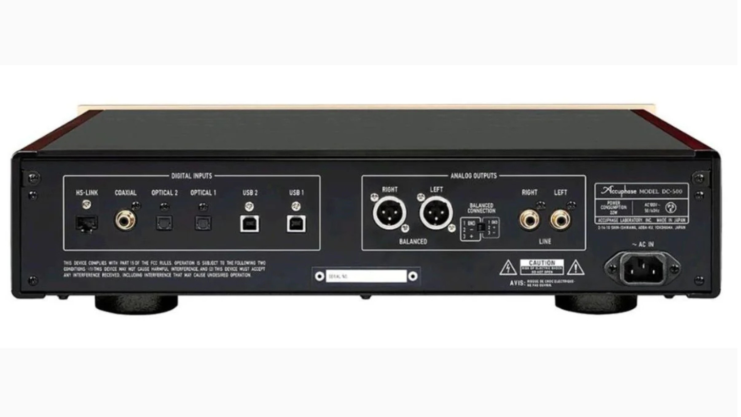 Accuphase DC-500 Precision MDSD Digital Processor dealer in Timonium Maryland 
