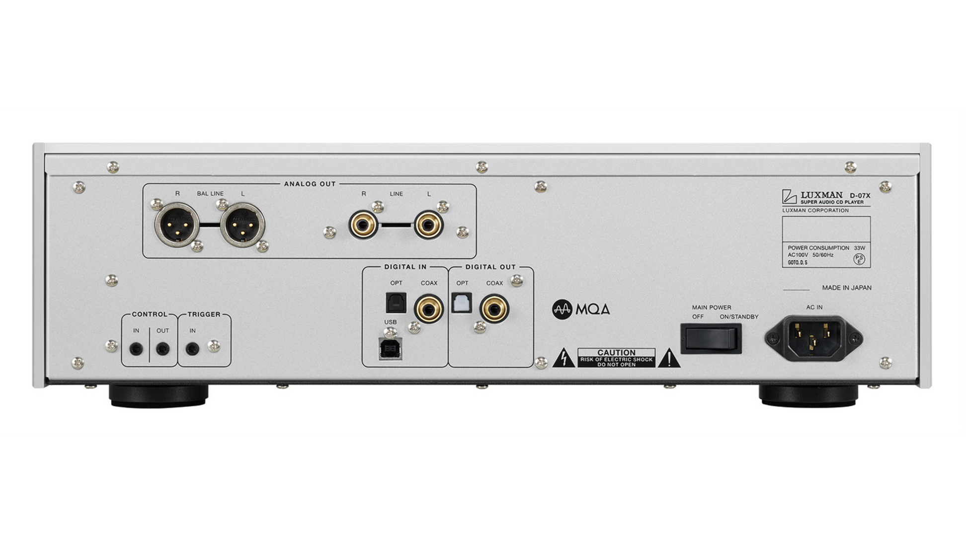 Luxman D-07X CD Player, Luxury HiFi Dealer in Timonium Maryland 