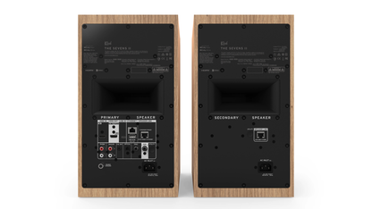 Klipsch The Sevens II Powered Stereo Speakers with HDMI ARC, Built-In Phono Preamp, and Bluetooth — Pair