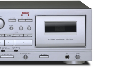 TEAC Audio AD-850-SE Cassette Deck CD Player Silver